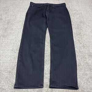 Marc Anthony Jeans Black Straight Pockets Men’s Size 34x30